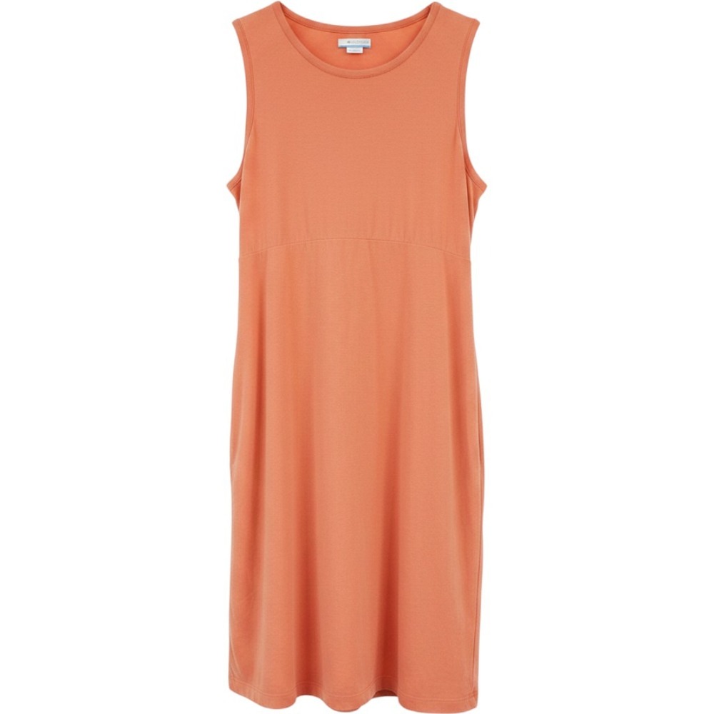 Columbia PFG Freezer III Dress Womens XL Coral Orange Sleeveless Pockets FL9895